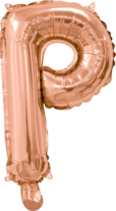 Giant Rose Gold 86cm Helium Balloon Numbers