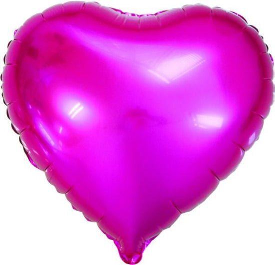 HEART SHAPE FOIL BALLOON LARGE 45CM