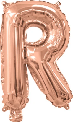 Giant Rose Gold 86cm Helium Balloon Numbers